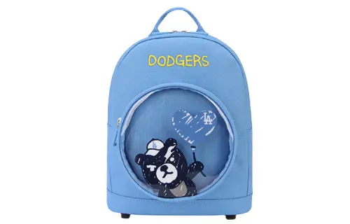 MLB Polyester Backpack Student Backpack Mini Kids' Blue