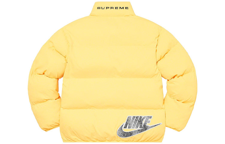 Куртка Supreme x nike reversible puffy jacket SS21 (мультиколор) — фото 19