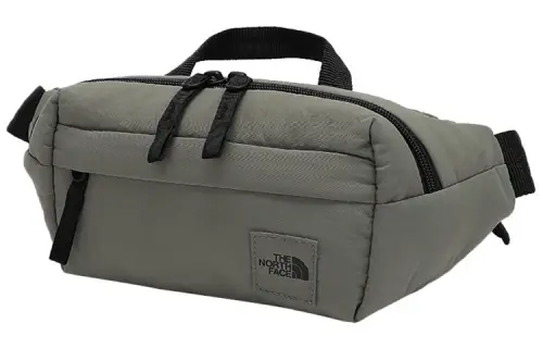 THE NORTH FACE Fanny Pack Outdoor Bag Nylon Khaki Green Unisex
