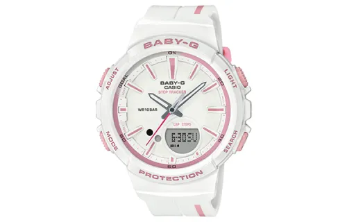 CASIO Women's BABY-G White Watch BGS-100RT-7A
