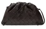 Bottega Veneta Cow Leather Shoulder Bag Women's Brown