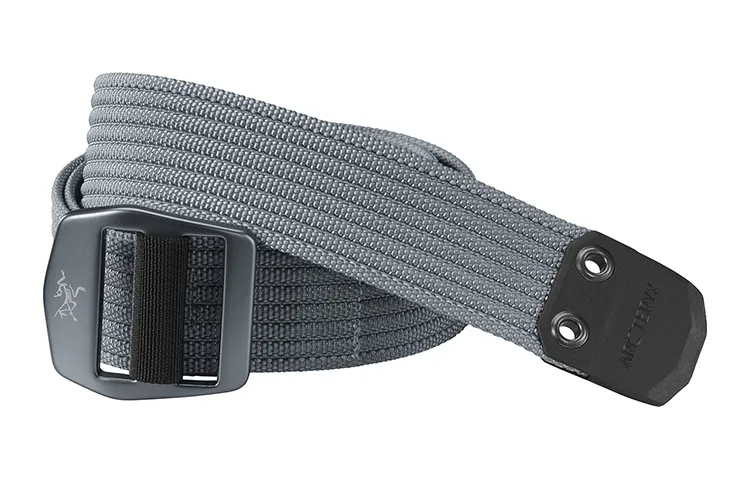 Arc'teryx Casual Nylon Belts Unisex Gray Binary Width 3.75cm