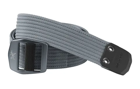 Arc'teryx Casual Nylon Belts Unisex Gray Binary Width 3.75cm