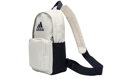Adidas Polyester Handbag, Casual Bag, Sports Bag, Cell Phone Pouch, Sling Bag Regular Unisex Ecru