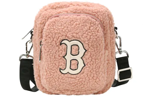 MLB Polyester Shoulder Bag, Crossbody Bag Mini Women's Pink