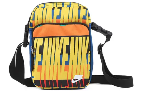 Nike Polyester Shoulder Bag, Travel Bag, Crossbody Bag Unisex Irregular Pattern