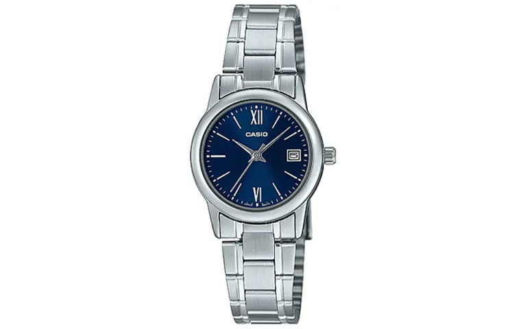 CASIO Women's Standard Series Blue Watch LTP-V002D-2B3
