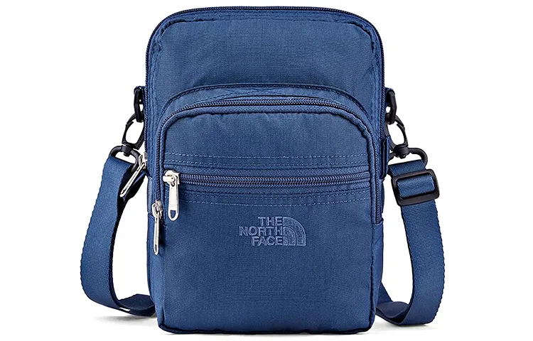 THE NORTH FACE 5L Shoulder Bag, Crossbody Bag, Small Square Bag, Outdoor Bag Polyester Blue Unisex