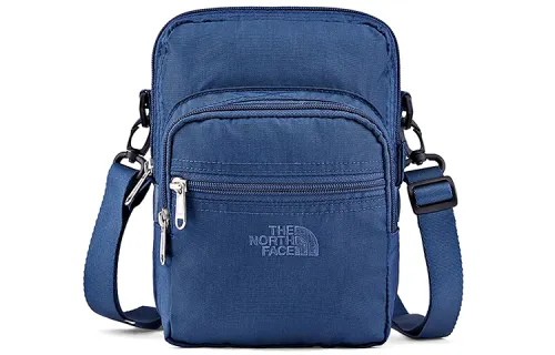 THE NORTH FACE 5L Shoulder Bag, Crossbody Bag, Small Square Bag, Outdoor Bag Polyester Blue Unisex