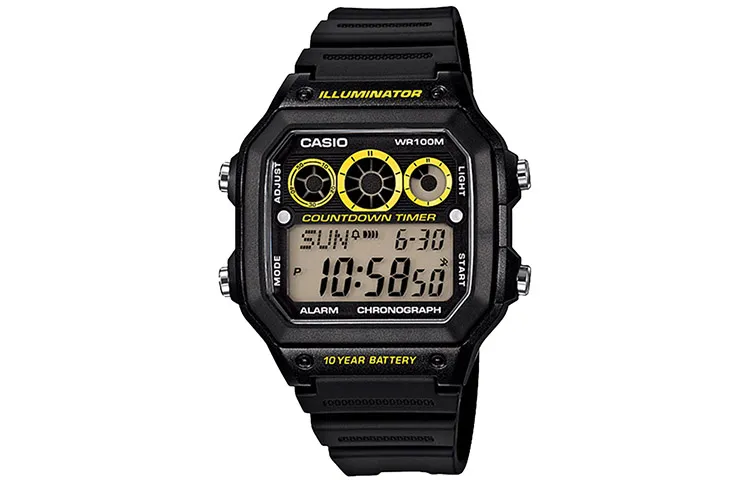 CASIO Men YOUTH Black Watch AE-1300WH-1A
