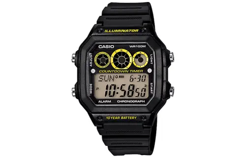 CASIO Men YOUTH Black Watch AE-1300WH-1A