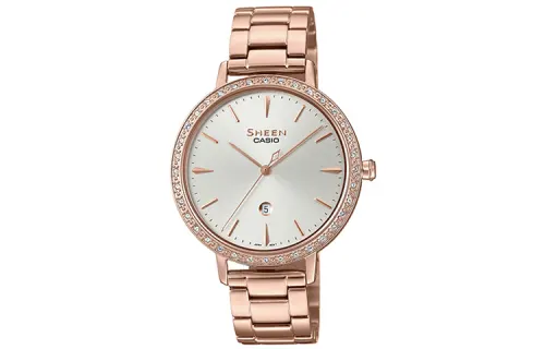 CASIO Women's SHEEN Gold Watch SHE-4535PG-7AU