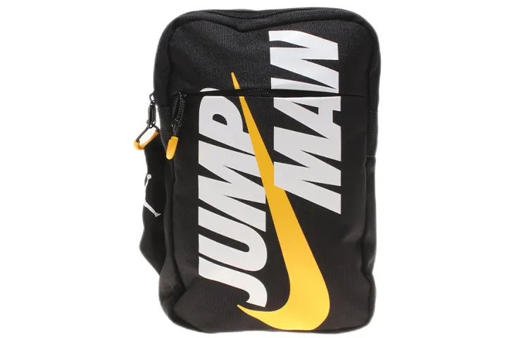 Jordan Polyester Crossbody Bag, Fanny Pack, Shoulder Bag Unisex Black