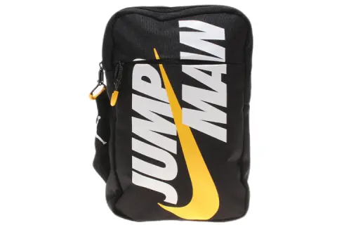 Jordan Polyester Crossbody Bag, Fanny Pack, Shoulder Bag Unisex Black