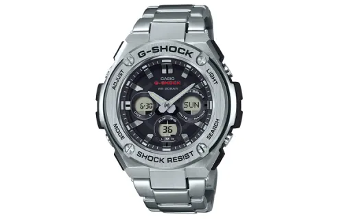 CASIO Men G-STEEL Series Black Watch GST-S310D-1A