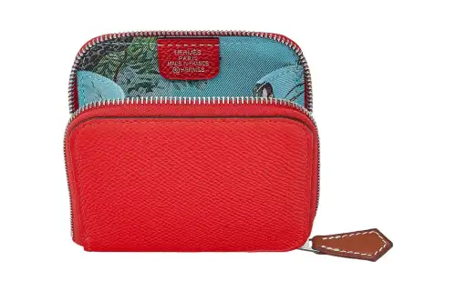 HERMES Silk'In Coin Purses