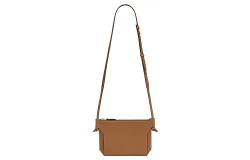 HERMES Ultrapla Evercolor Calfskin One Shoulder Handbag, Crossbody Bag Men's 37 Gold Brown