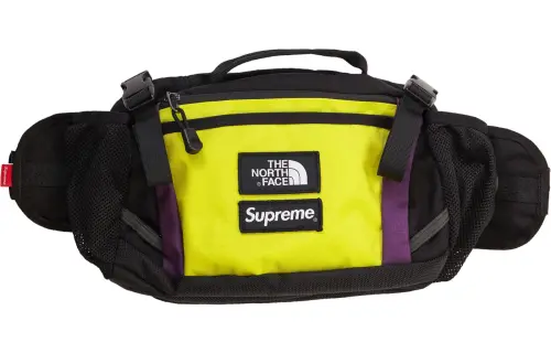 Supreme X The North Face/THE NORTH FACE Supreme FW18 Nylon Fanny Pack Regular Unisex Yellow