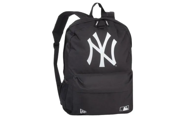 New Era Canvas Laptop Bag Backpack Regular Unisex Black
