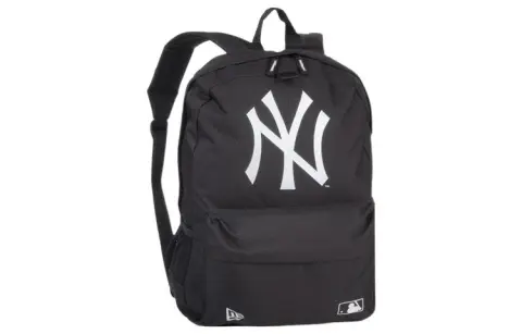 New Era Canvas Laptop Bag Backpack Regular Unisex Black