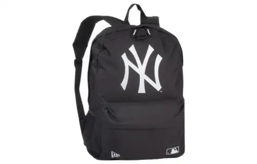 New Era Canvas Laptop Bag Backpack Regular Unisex Black