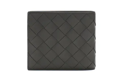Bottega Veneta Leather Wallet Men's Graphite