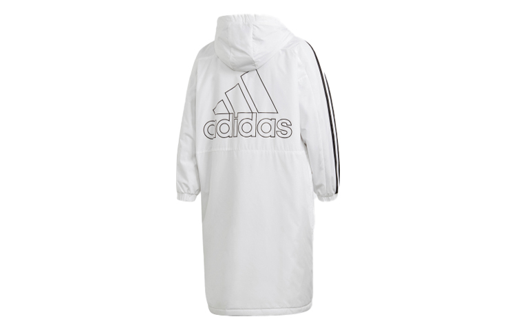 Женская куртка adidas W Insulated Coa (белая) — фото 2