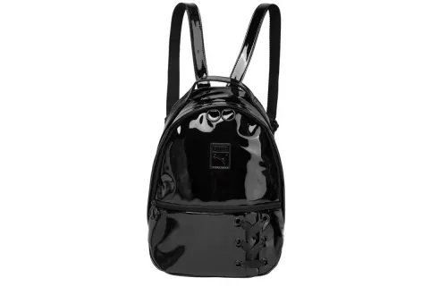PUMA Artificial Leather Backpack Regular Women's Black