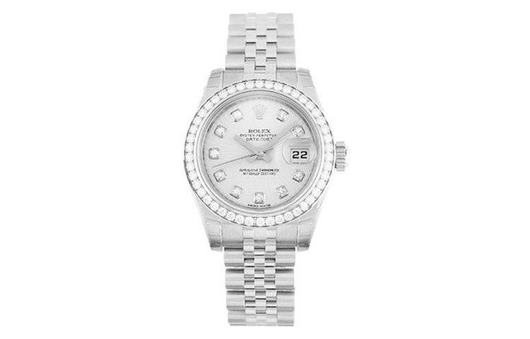 ROLEX Women's Apparel Datejust Collection Automatic Mechanical Movement Women's Watch 26mm Silver Dial