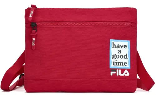 FILA Have A Good Time Year Of The Tiger Limited Edition Fabric Crossbody Bag Unisex Passion Red