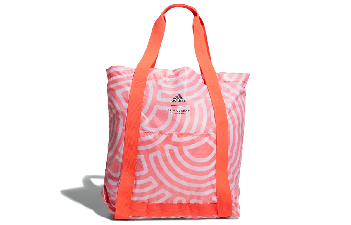 Adidas Nylon Fabric Handbag Regular Women's Pink