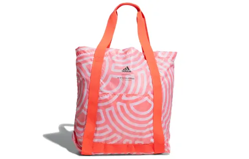Adidas Nylon Fabric Handbag Regular Women's Pink