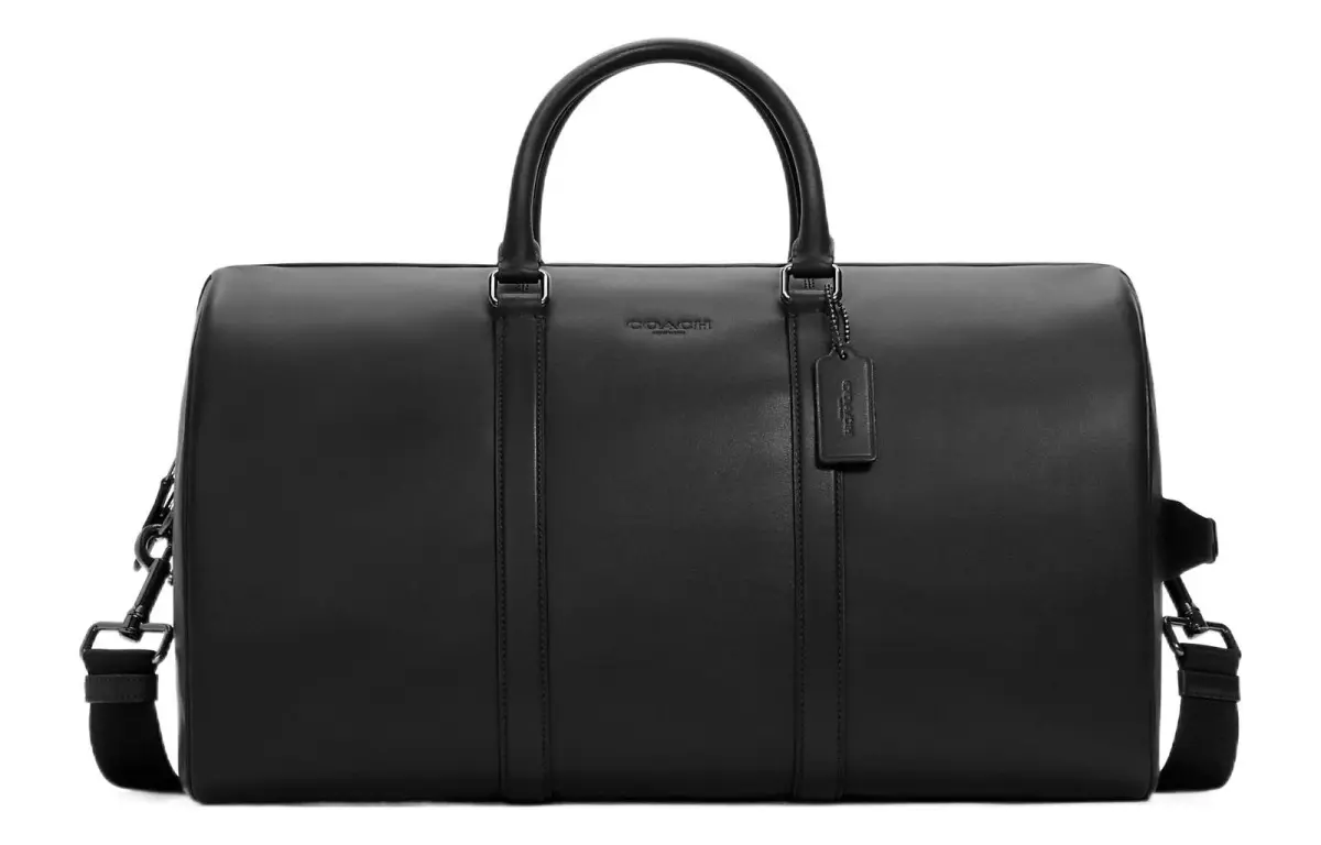 COACH Venturer Cow Leather Portable One Shoulder Travel Bag, Crossbody Bag Men's