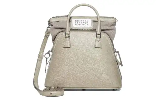 Maison Margiela Cow Leather Shoulder Bag, Handbag Regular Women's Light Umber