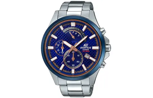CASIO Men EDIFICE Blue Watch EFV-530DB-2AV