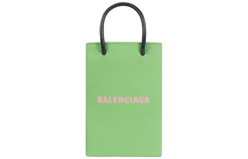 Balenciaga Calfskin Cell Phone Pouch, Crossbody Bag, Handbag Women's