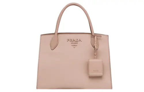 PRADA Leather Handbag, Shoulder Bag, Crossbody Bag Women's Pink