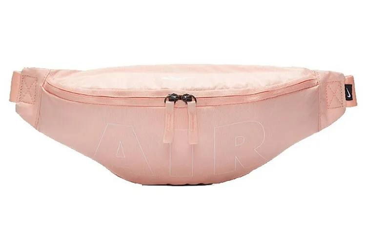 Nike Polyester Sports Bag, Shoulder Bag, Crossbody Bag, Fanny Pack Regular Unisex Pink