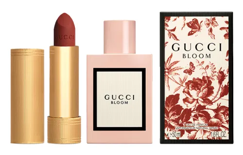 GUCCI Gucci, perfume, lipstick, set