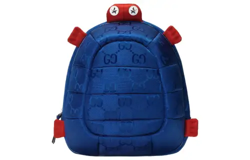 GUCCI Nylon Backpack Kids' Blue/Red