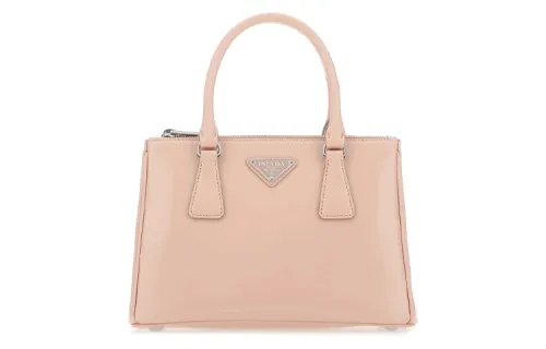 PRADA Leather Handbag Mini Unisex Pink