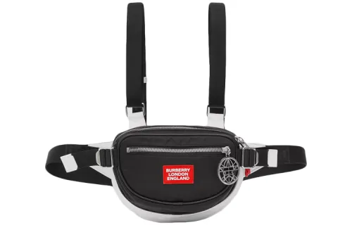 Burberry Econyl®Cannon Dual Purpose Backpack Fanny Pack Men's Black