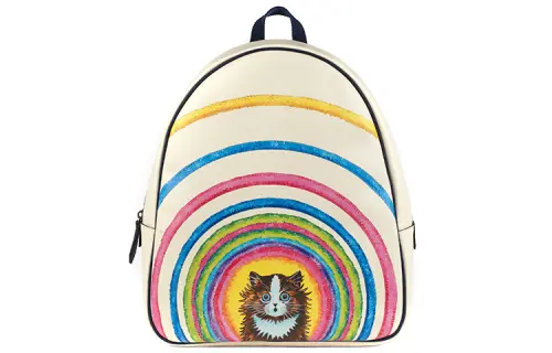 GUCCI Canvas Backpack Kids' Multicolor/White