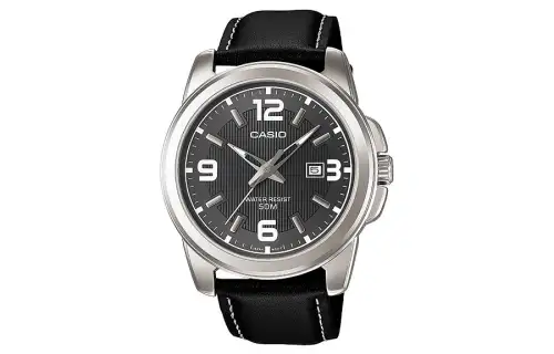 CASIO Men Standard Series 44.9mm Black Watch MTP-1314L-8AV