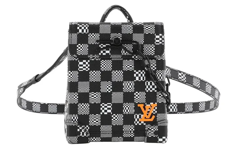 LOUIS VUITTON Steamer Xs Black/White