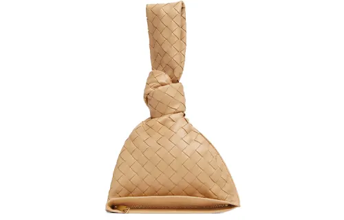 Bottega Veneta Nappa Leather Handbag Mini Women's Beige
