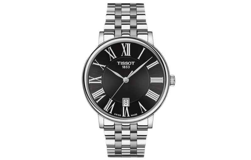 TISSOT Kason Zen I Collection Quartz Movement Men's Watches Watch 40mm Black Dial Stainless Steel Case