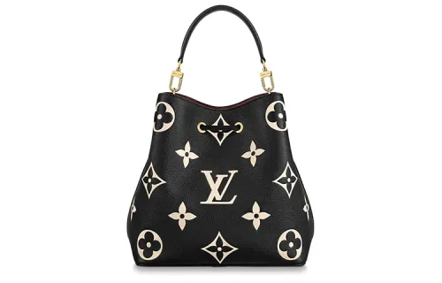 LOUIS VUITTON Neonoe Mm Black/Beige