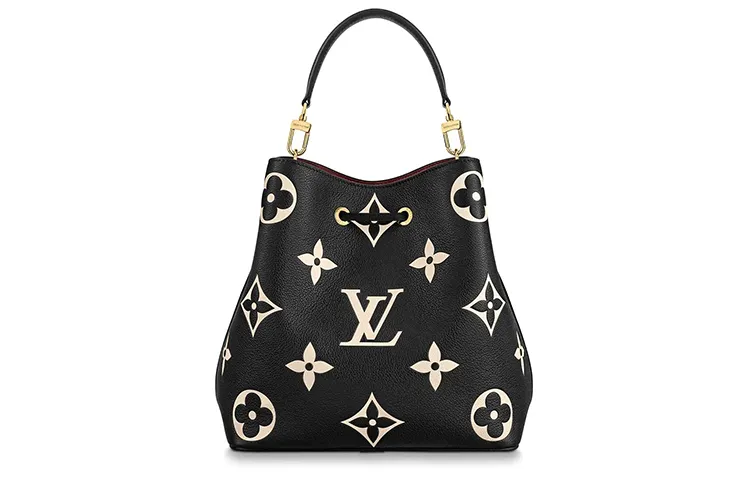LOUIS VUITTON Neonoe Mm Black/Beige