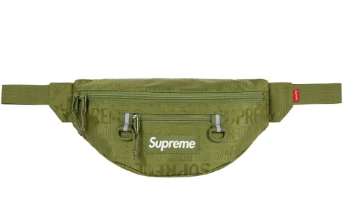 Supreme SS19 Nylon Sling Bag, Fanny Pack Regular Unisex Olive Green